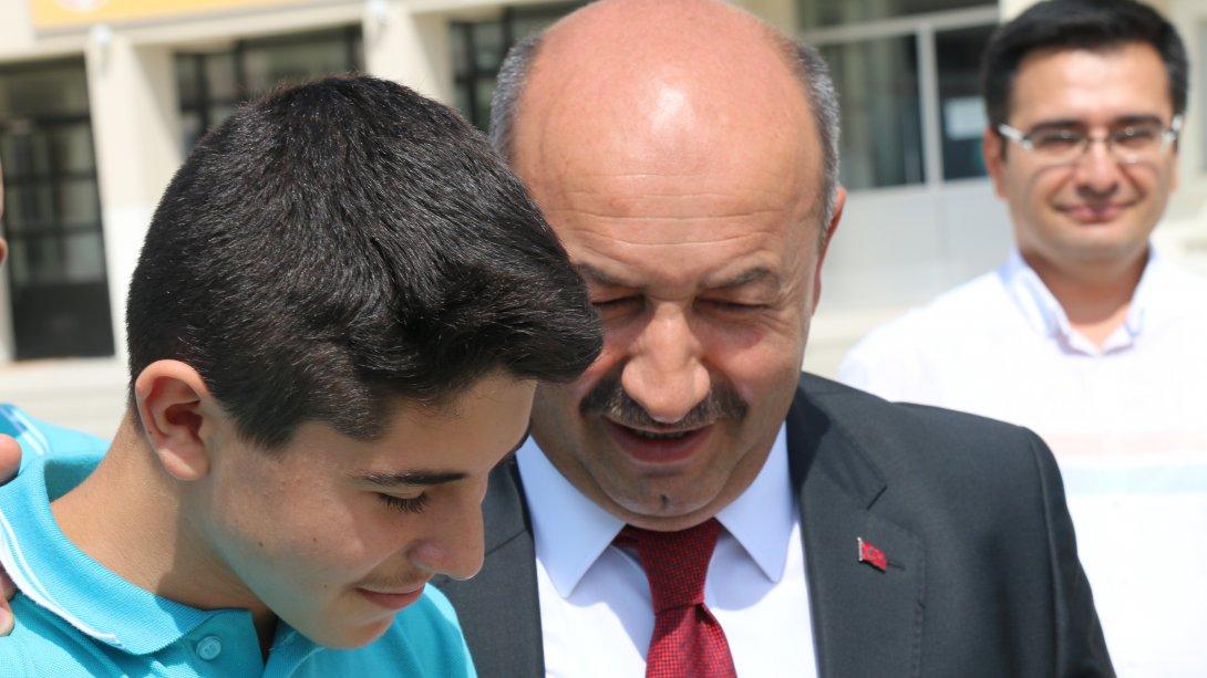 İl Milli Eğitim Müdürümüz Şehit Türkan Türkmen Tekin MTAL ve Anadolu Lisesi'ni Ziyaret Etti
