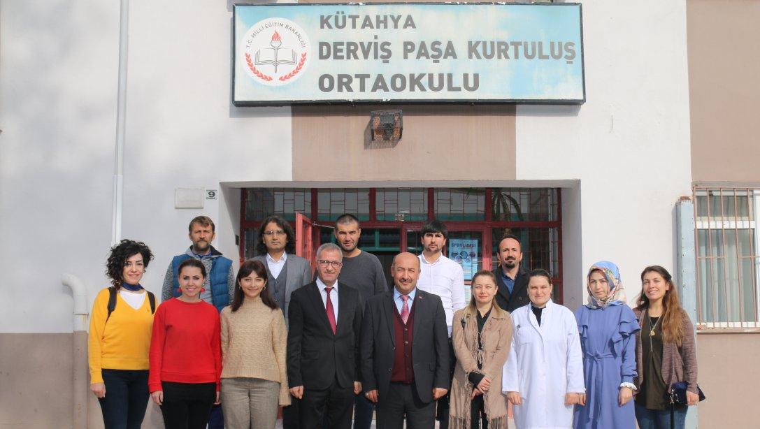 İl Milli Eğitim Müdürümüz Hasan BAŞYİĞİT Derviş Paşa Ortaokulu'na Ziyaret Gerçekleştirdi