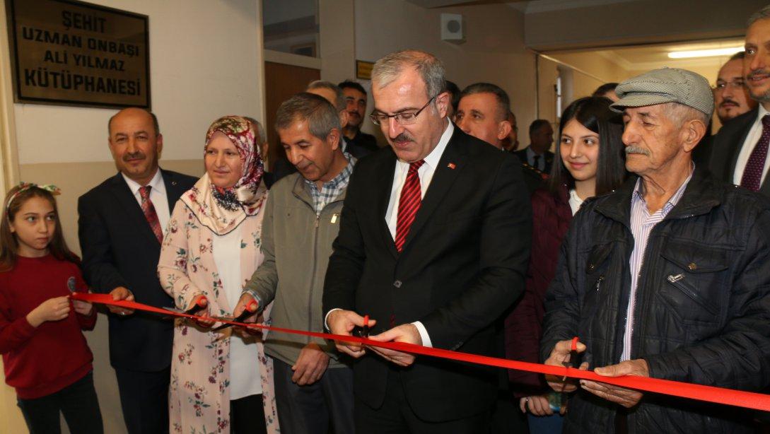 Simav'da Şehit Ali Yılmaz Z-Kütüphanesi'nin Açılışı Yapıldı