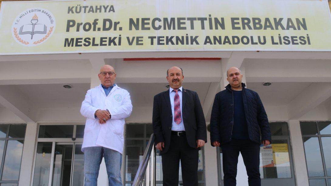İl Millî Eğitim Müdürümüz Hasan BAŞYİĞİT, Prof. Dr. Necmettin Erbakan MTAL'yi Ziyaret Etti