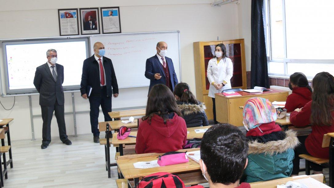 İl Millî Eğitim Müdürümüz Hasan BAŞYİĞİT, Ümran Aygen Ortaokuluna Ziyaret Gerçekleştirdi