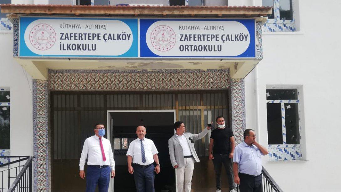 Altıntaş Zafertepe Çalköy İlk ve Ortaokuluna Ziyaret Gerçekleştirildi