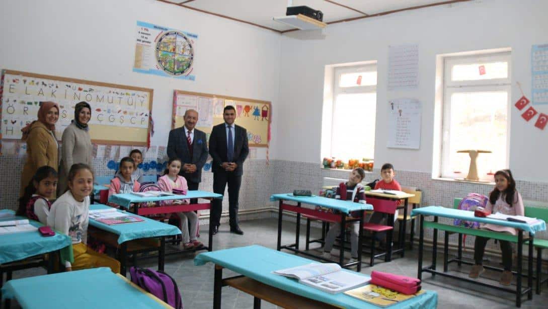 Millî Eğitim Müdürümüz Hasan BAŞYİĞİT Eynegazi İlkokulunu Ziyaret Etti