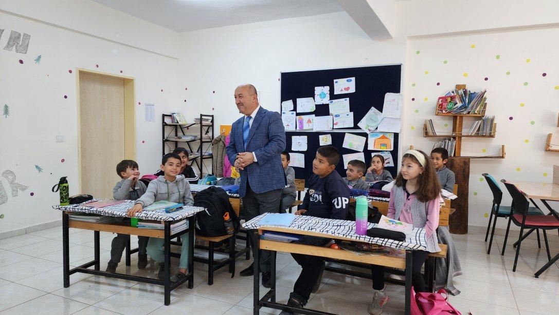 Millî Eğitim Müdürümüz Hasan BAŞYİĞİT Andız İlkokulunu Ziyaret Etti