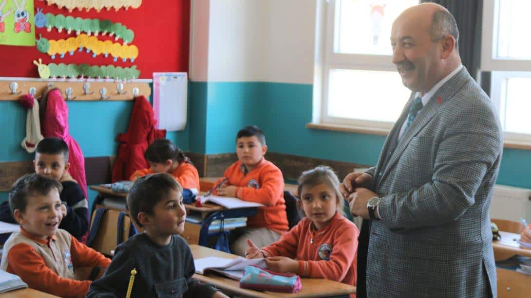 Millî Eğitim Müdürümüz Hasan BAŞYİĞİT Seyitömer İlkokulunu Ziyaret Etti