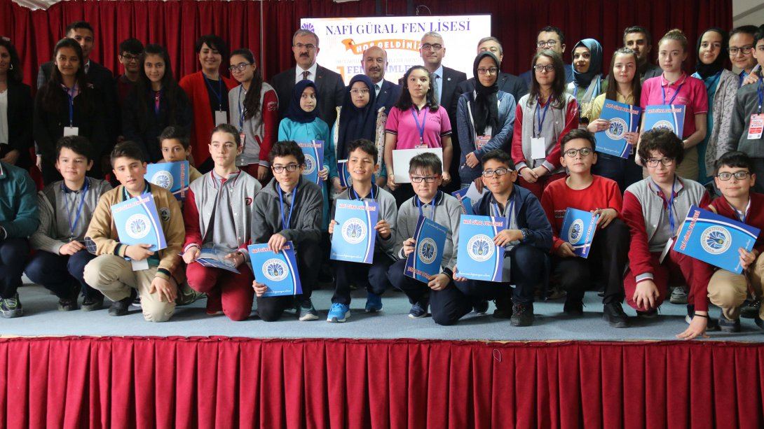 Nafi Güral Fen Lisesi Tarafından Düzenlenen Fen ve Matematik Proje Yarışması Tamamlandı