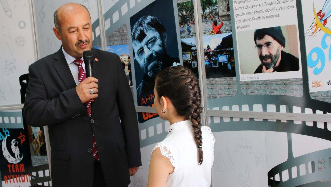 İl Millî Eğitim Müdürümüz Hasan BAŞYİĞİT Tavşanlı Ahmet Uluçay Bilim Sanat Merkezi Tarafından Düzenlenen Ulusal Kısa Film Yarışması Ödül Töreni'ne Katıldı
