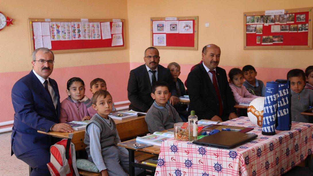 Valimiz Sayın Dr. Ömer TORAMAN Okul ziyareti Gerçekleştirdi