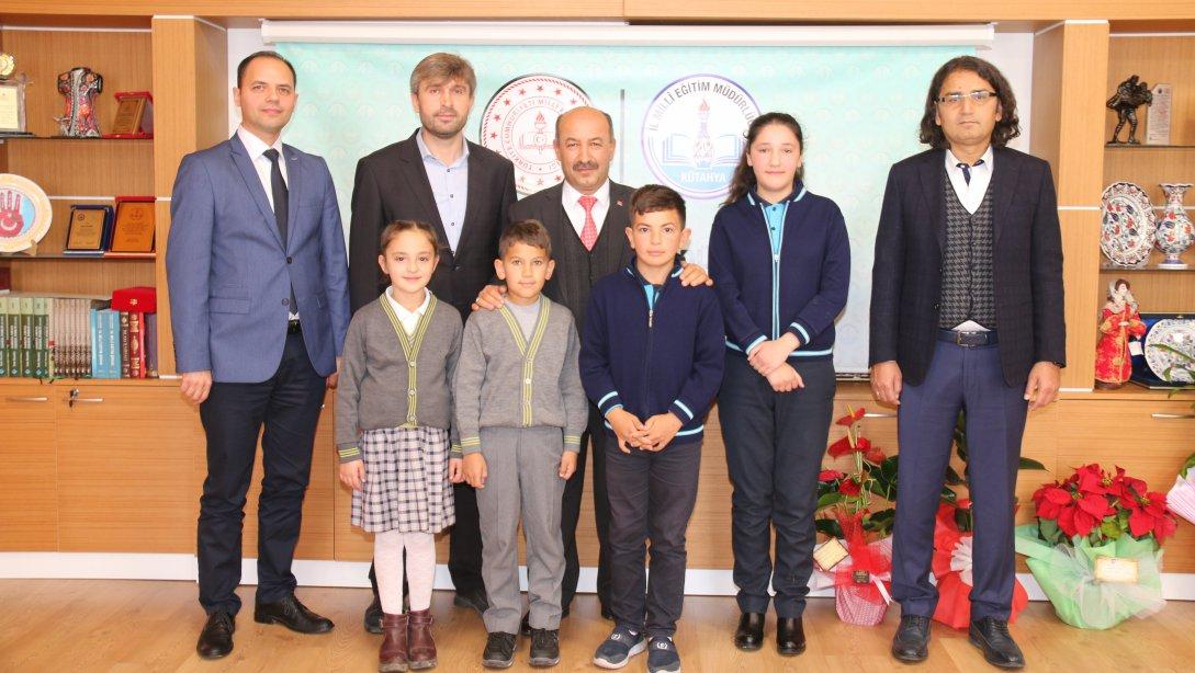 Çamlıca İlkokulu ve Ortaokulu Öğrencileri Hasan BAŞYİĞİT'i Ziyaret Etti