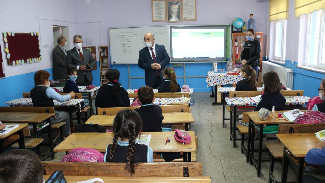 İl Millî Eğitim Müdürümüz Hasan BAŞYİĞİT, Sırören İlk ve Ortaokulunu Ziyaret Etti