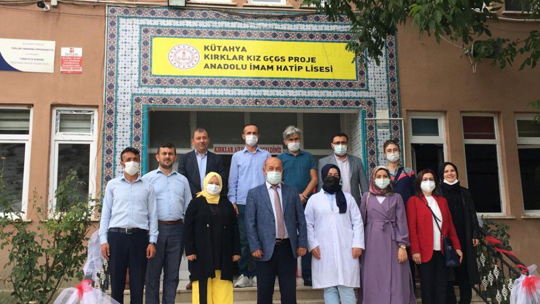 İl Millî Eğitim Müdürümüz Hasan BAŞYİĞİT, Kırklar Kız Anadolu İmam Hatip Lisesini Ziyaret Etti