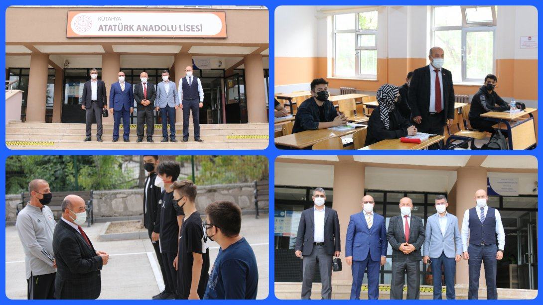 İl Millî Eğitim Müdürümüz Hasan BAŞYİĞİT, Atatürk Anadolu Lisesini Ziyaret Etti