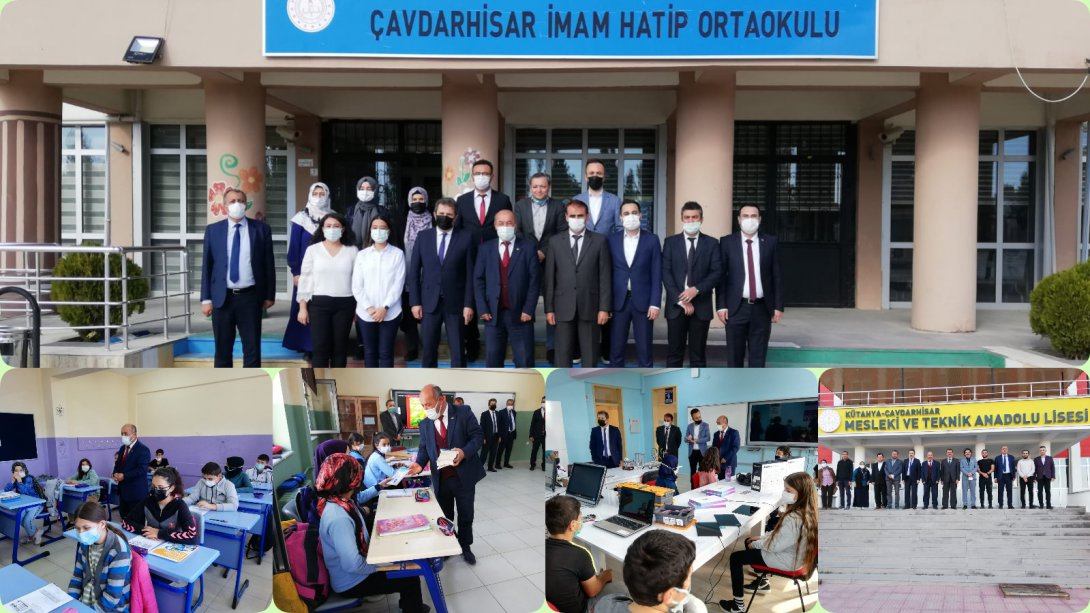 İl Millî Eğitim Müdürümüz Hasan BAŞYİĞİT'ten Çavdarhisar İlçemize Ziyaret