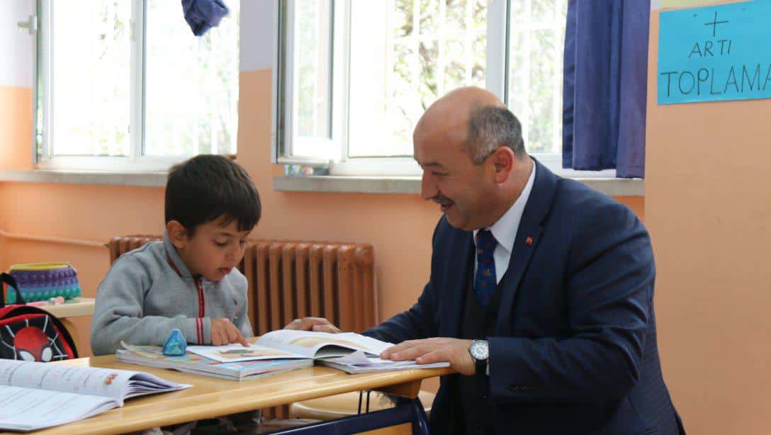 İl Millî Eğitim Müdürümüz Hasan BAŞYİĞİT, Saka İlk/Ortaokulunu Ziyaret Etti