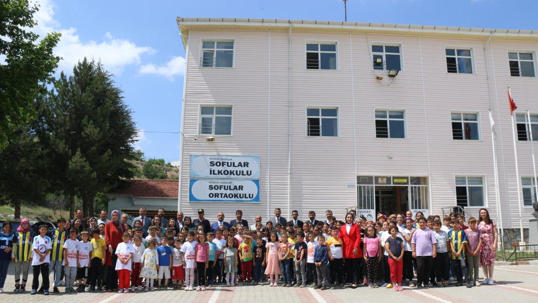 Valimiz Sayın Ali ÇELİK Sofular İlk ve Ortaokulunu Ziyaret Etti