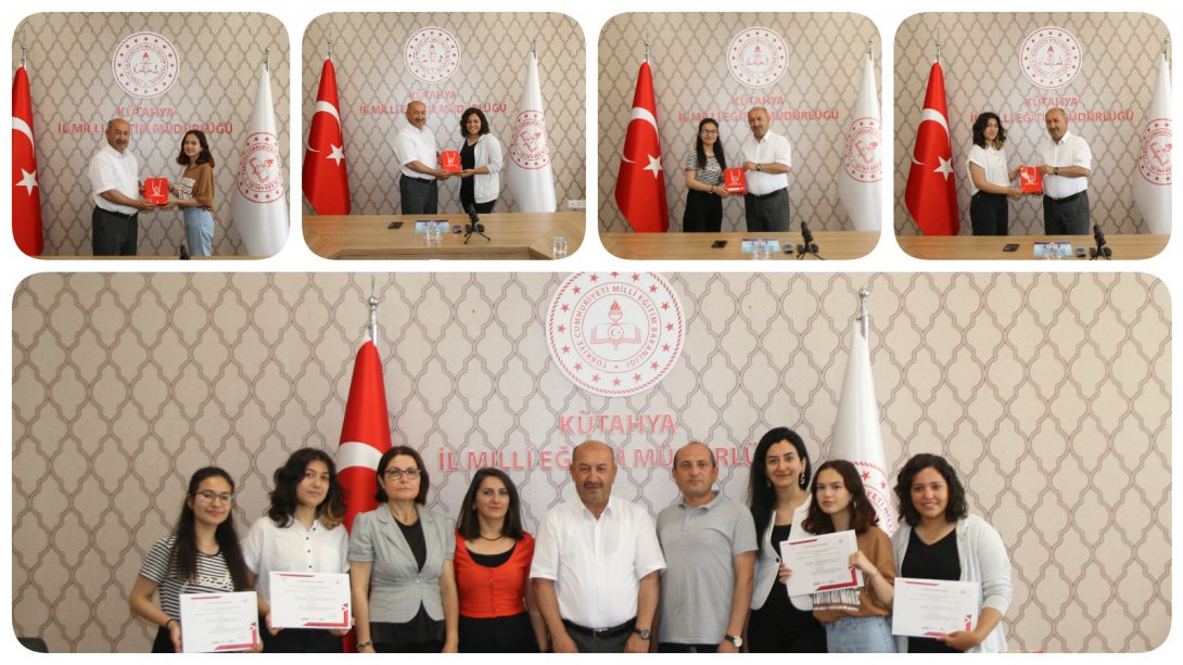 Kütahya Lisesi Öğrencileri Afet Risk Azaltma Proje Yarışması'nda Türkiye Birincisi Oldular