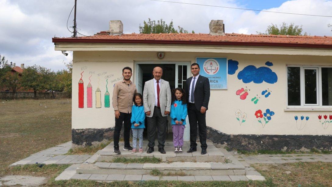 İl Millî Eğitim Müdürümüz Hasan BAŞYİĞİT ve Şube Müdürü Mustafa TOPUZ Darıca İlkokulunu Ziyaret Ettiler