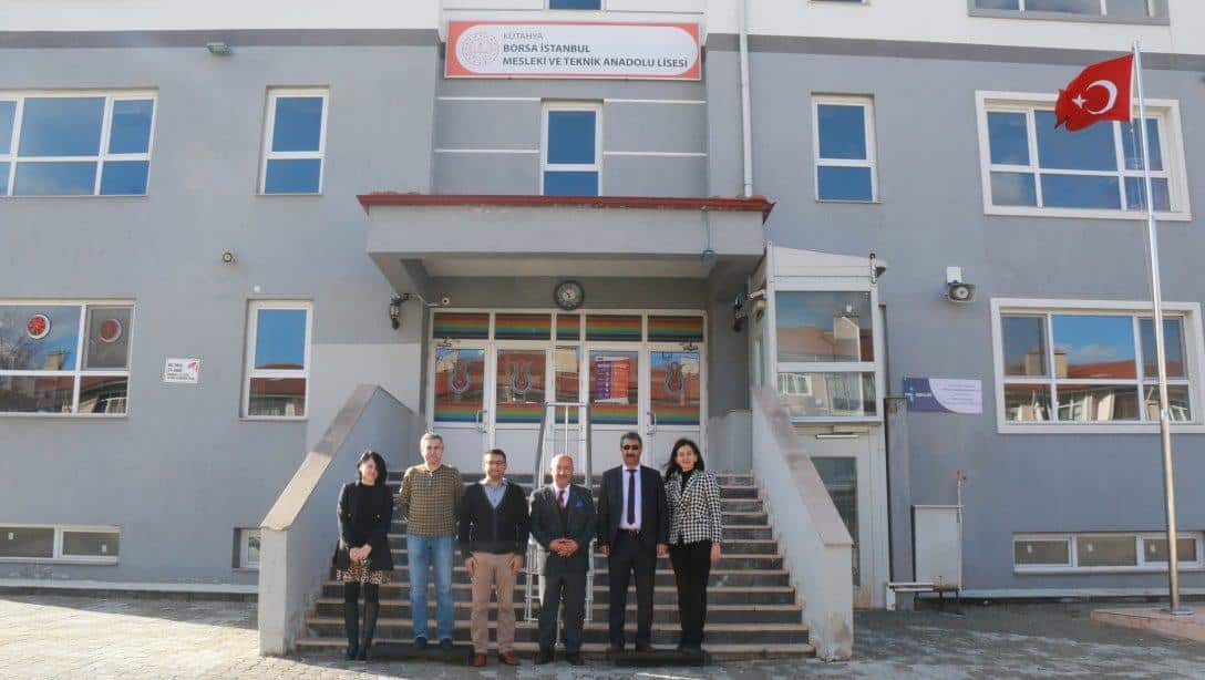 İl Millî Eğitim Müdürümüz Hasan BAŞYİĞİT ve Şube Müdürü İrfan KANIK Borsa İstanbul Meslekî ve Teknik Anadolu Lisesini Ziyaret Ettiler
