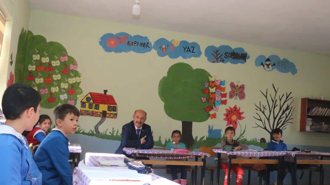 Köy Okullarımıza Ziyaretlere Tepeköy İlkokuluyla Devam Edildi