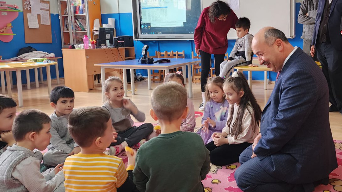 Millî Eğitim Müdürümüz Hasan BAŞYİĞİT Mehmet Akif Ersoy İlkokulunu Ziyaret Etti