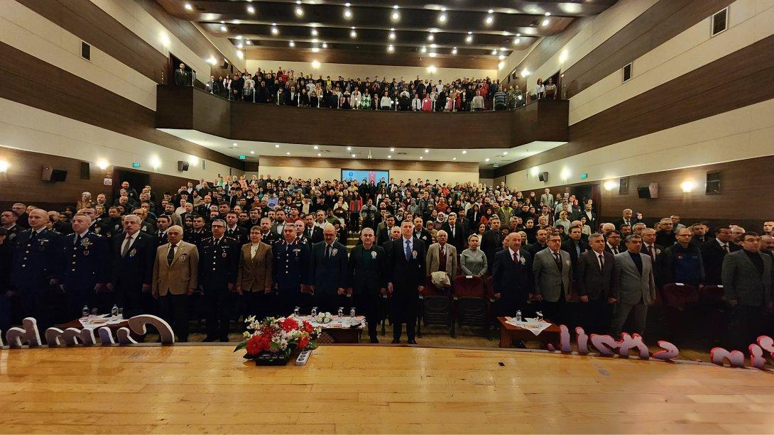 Türkiye'nin Bağımsızlık Savaşını Ölümsüzleştiren İstiklal Marşı'nın Kabulünün 102. Yılında Anma Töreni Gerçekleştirildi