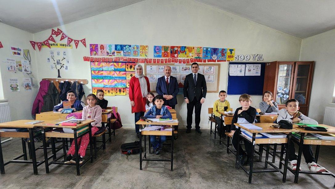 Millî Eğitim Müdürümüz Hasan BAŞYİĞİT Yenice İlkokulunu Ziyaret Etti
