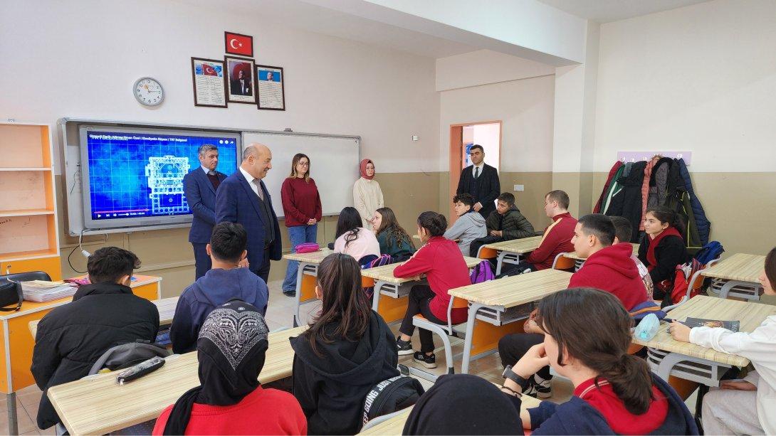 İl Millî Eğitim Müdürümüz Hasan BAŞYİĞİT Mimar Sinan Ortaokulunu Ziyaret Etti