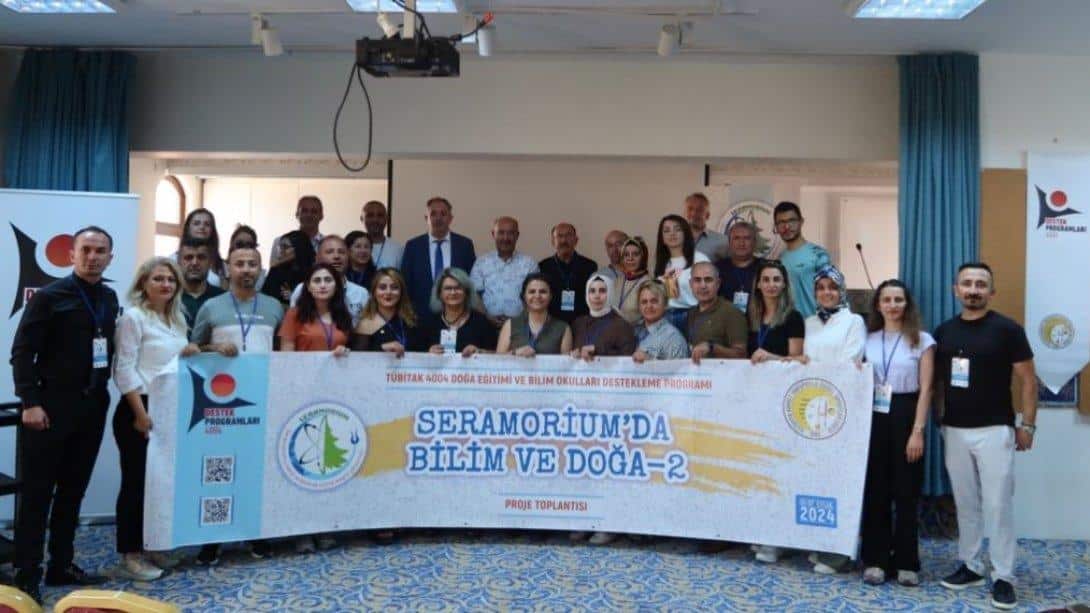 Seramorium'da Bilim ve Doğa Projesinin Belge Töreni Yapıldı