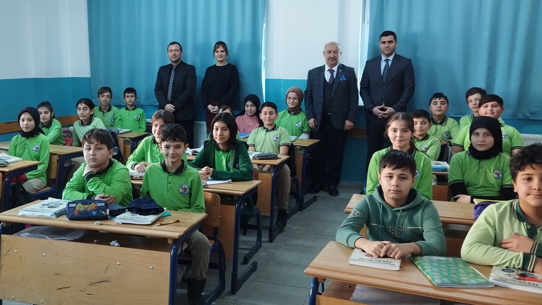 İl Millî Eğitim Müdürümüz Hasan BAŞYİĞİT Seyitömer Ortaokulunu Ziyaret Etti