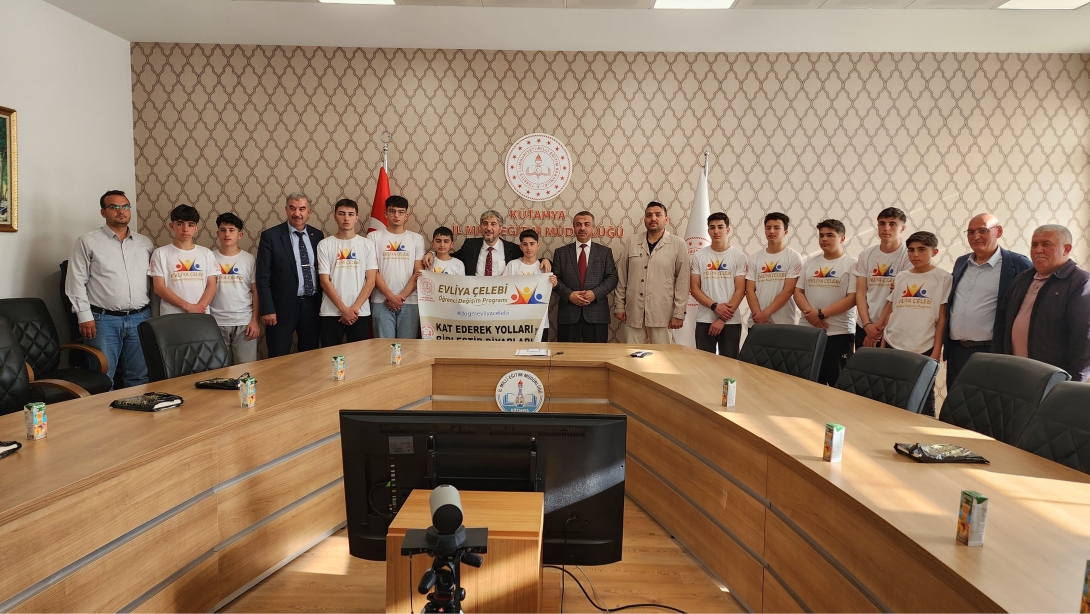 Evliya Çelebi Değişim Programı Kapsamında Yozgatlı Öğrencilerden Müdürlüğümüze Ziyaret
