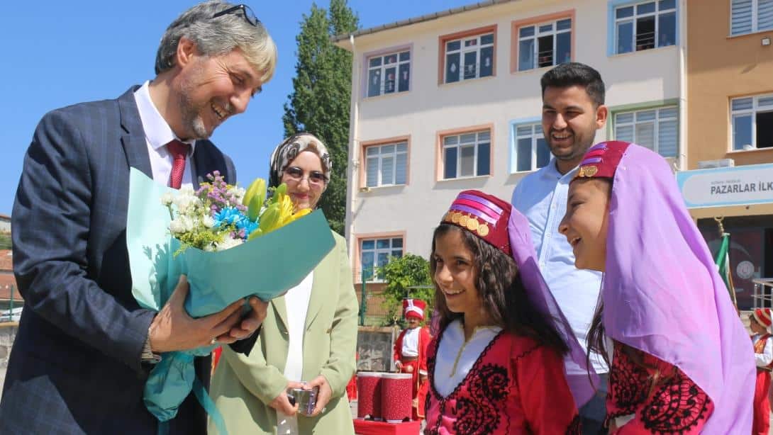 İl Millî Eğitim Müdürümüz Mustafa YILMAZ, Pazarlar İlçemize Ziyaret Gerçekleştirdi